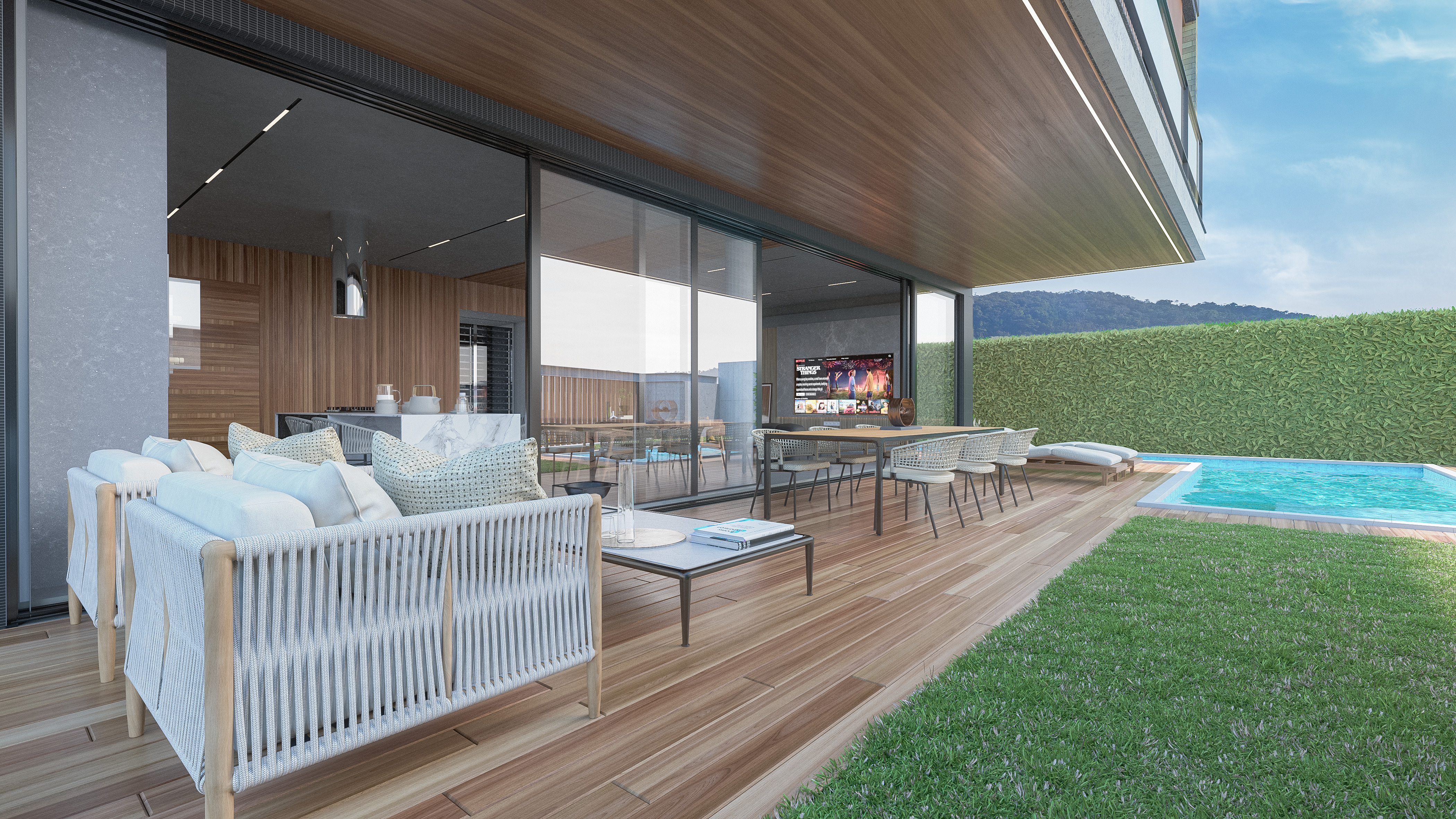 Pátio Estaleiro – Casas exclusivas a 120 m do mar na Praia do Estaleiro, Balneário Camboriú - imagem 11
