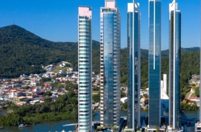 Ibiza Towers – Empreendimento 100% pronto frente mar na Barra Sul com 4 suítes e lazer de resort