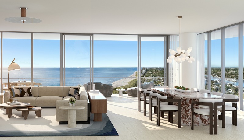 W Residences Pompano Beach – Luxo à Beira-Mar com Vista Panorâmica do Oceano em Miami - imagem 4