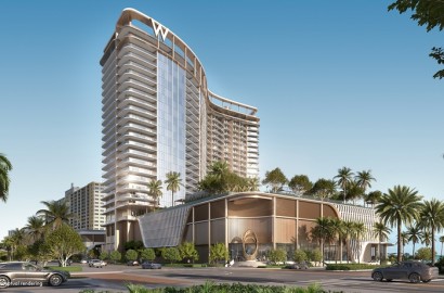 W Residences Pompano Beach – Luxo à Beira-Mar com Vista Panorâmica do Oceano em Miami
