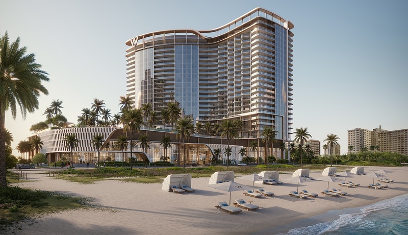 W Residences Pompano Beach – Luxo à Beira-Mar com Vista Panorâmica do Oceano em Miami - imagem 7